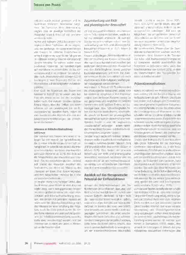 Vorschauseite 3: Einflussfaktoren auf Leseund Rechtschreibschwierigkeiten