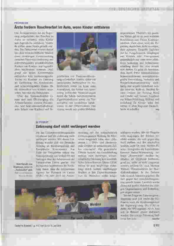 Vorschauseite 4: Viele Forderungen an die Politik