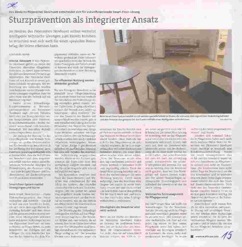Vorschauseite 1: Sturzprävention als integrierter Ansatz