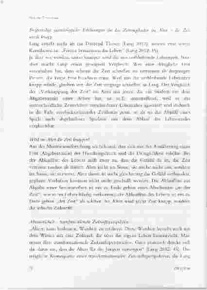 Vorschauseite 3: ZEIT. EIN BEITRAG ZUM GESPRÄCH ZWISCHEN GERONTOLOGIE UND THEOLOGIE „Die besondere Zeiterfahrung im Alter als Gotteserfahrung