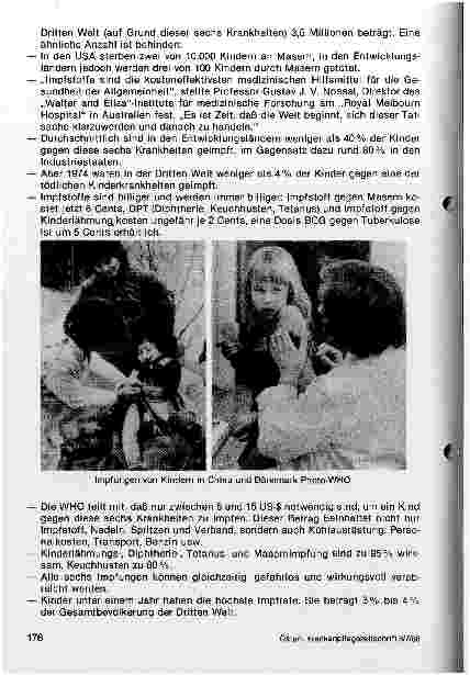 Vorschauseite 3: Immunisierung aller Kinder bis zum Jahre 1990