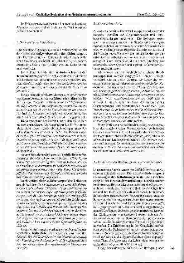 Vorschauseite 5: Resultate der qualitativen Evaluation von allfiteinem Schulungsund Bewegungsprogramm für chronischkranke ältere Menschen: Die Wirkungsweise aus der Sicht von Teilnehmenden an Diab…