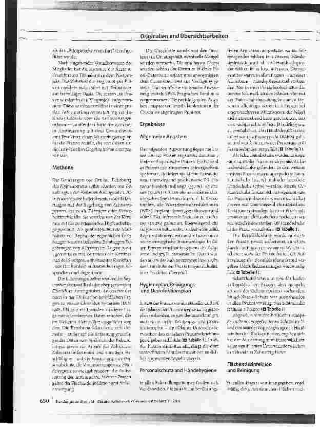Vorschauseite 3: Hygiene und Infektionsprävention in Zahnarztpraxen