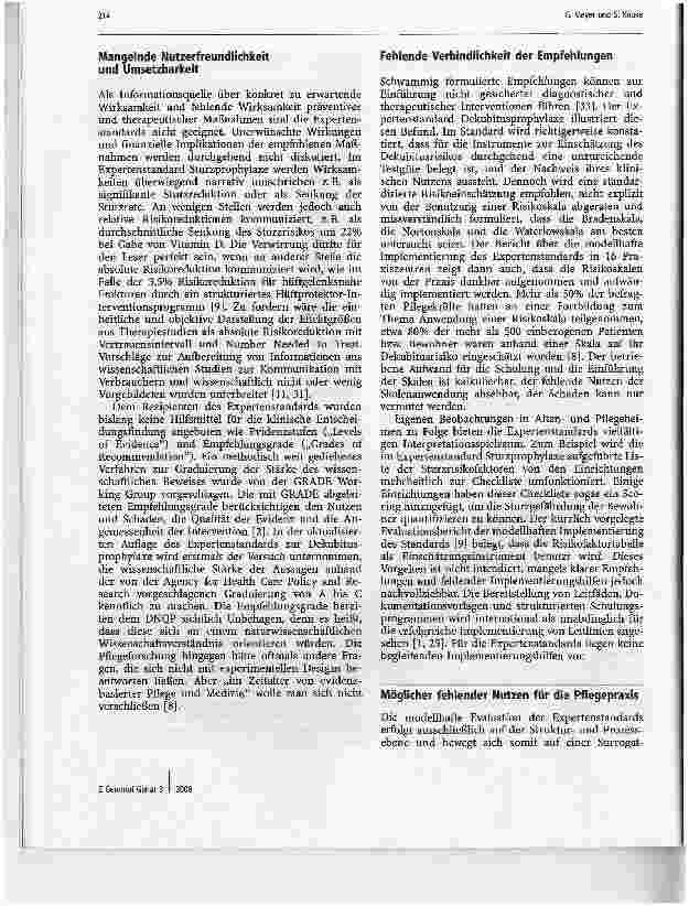 Vorschauseite 4: Expertenstandards in der PflegeWirkungsvolle Instrumente zur Verbesserung der Pflegepraxis oder von Ungewissem Nutzen?