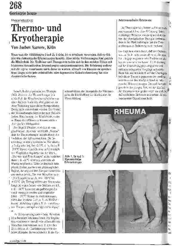 Vorschauseite 1: Thermound Kryotherapie