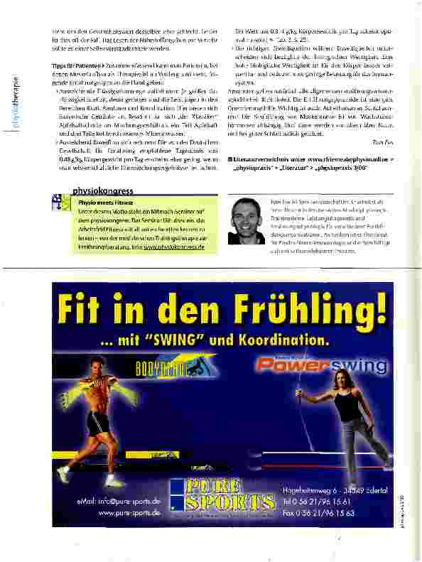 Vorschauseite 5: Hintergrundwissen Ernährung Proteine machen Muskeln munter