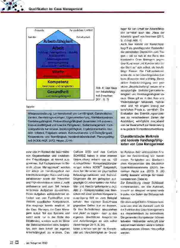Vorschauseite 4: Qualifikation im Case Management