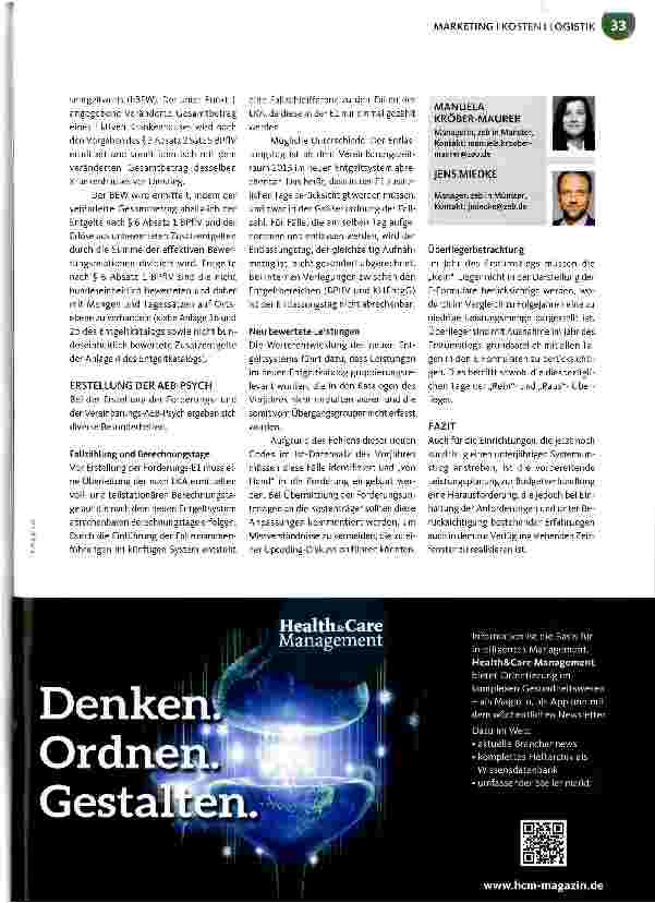Vorschauseite 2: Noch ins neue Entgeltsystem umsteigen? So geht es
