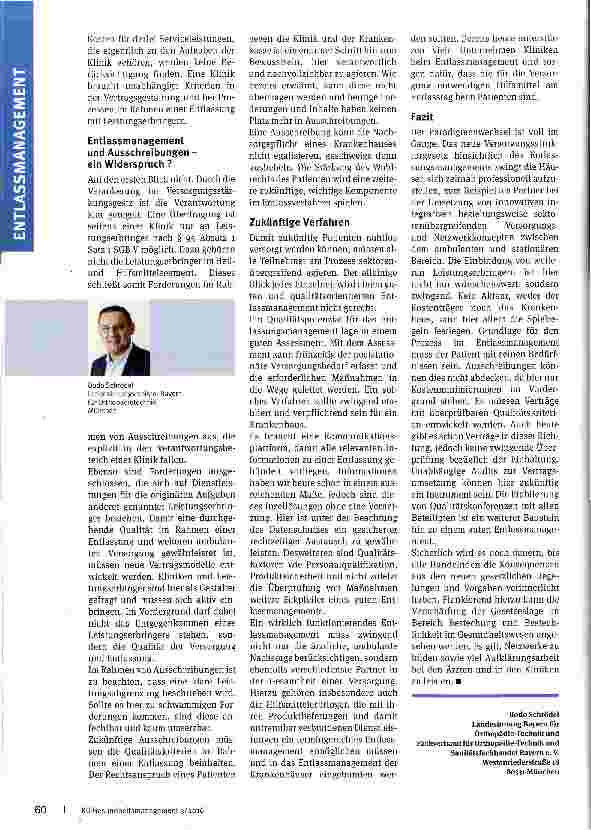 Vorschauseite 2: Entlassmanagement