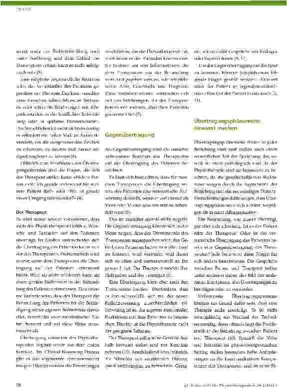 Vorschauseite 2: Übertragung und Gegenübertragung