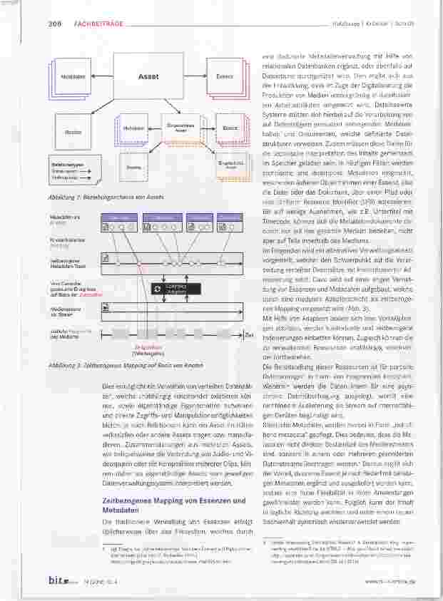 Vorschauseite 3: Vernetzung von audiovisuellen Inhalten und Metadaten