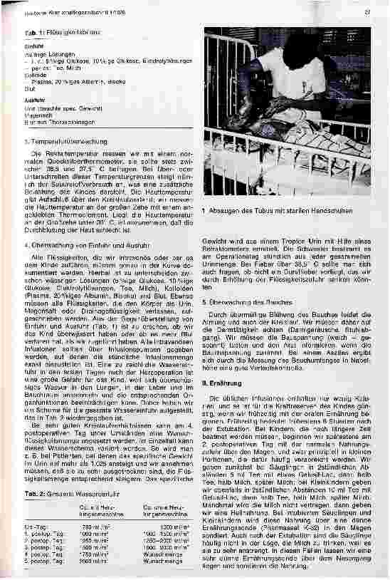 Vorschauseite 3: Überwachung, Betreuung, Ernährung und Physiotherapie des herzoperierten Säuglings und Kleinkindes