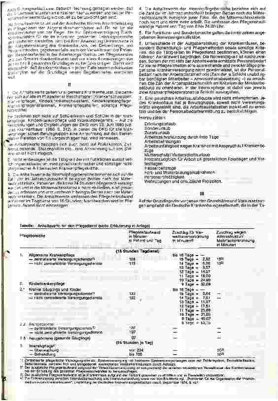 Vorschauseite 3: DKG-Empfehlung zur Personalbedarfsermittlung im Pflegedienst der Krankenhäuser