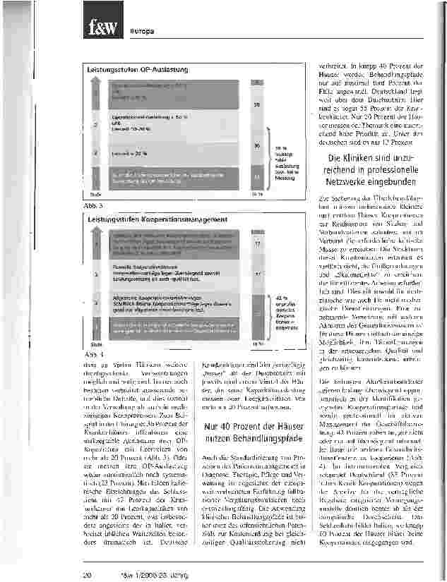 Vorschauseite 3: Alarm: Europas Kliniken müssen Überlebensfähigkeit sichernEine europaweite Studie