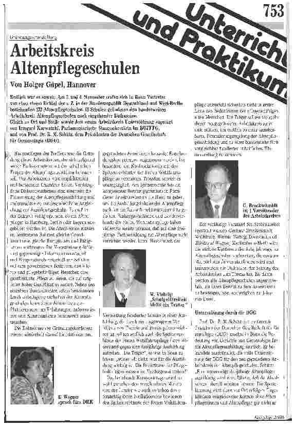 Vorschauseite 1: Arbeitskreis Altenpflegeschulen