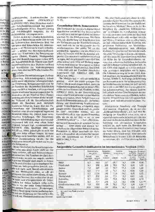 Vorschauseite 4: Die Reform des Gesundheitswesens Umbau oder Abriß /// Teil 1