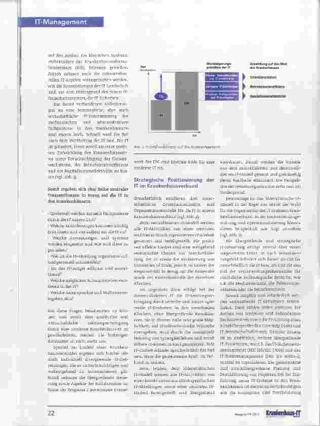 Vorschauseite 2: Moderne IT-Strategie im Krankenhausverbund