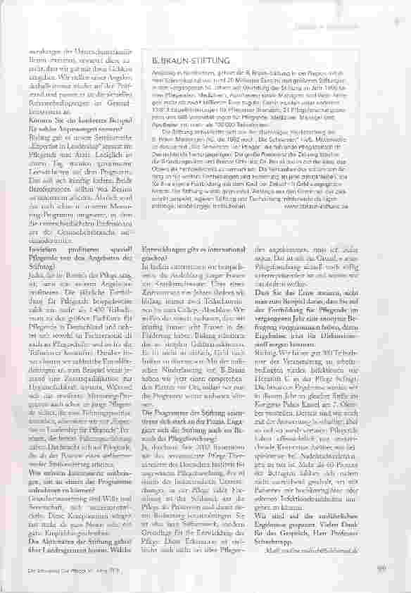 Vorschauseite 2: Die Nachfrage nach unseren Programmen steigt stetig