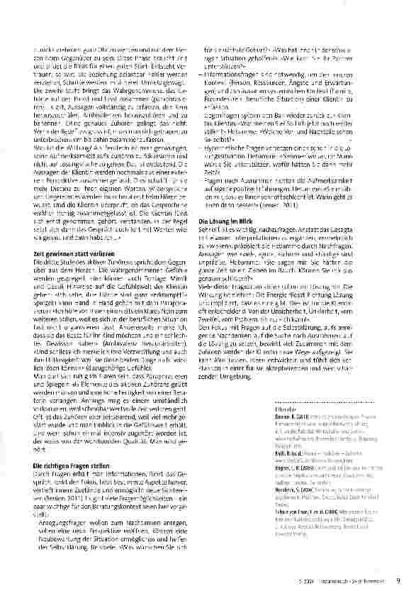 Vorschauseite 3: Das Einmaleins der Beratung