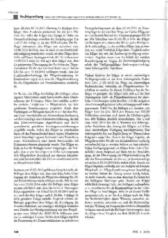 Vorschauseite 2: Keine fristlose Kündigung wegen Abgabe einer unrichtigen eidesstattlichen Versicherung