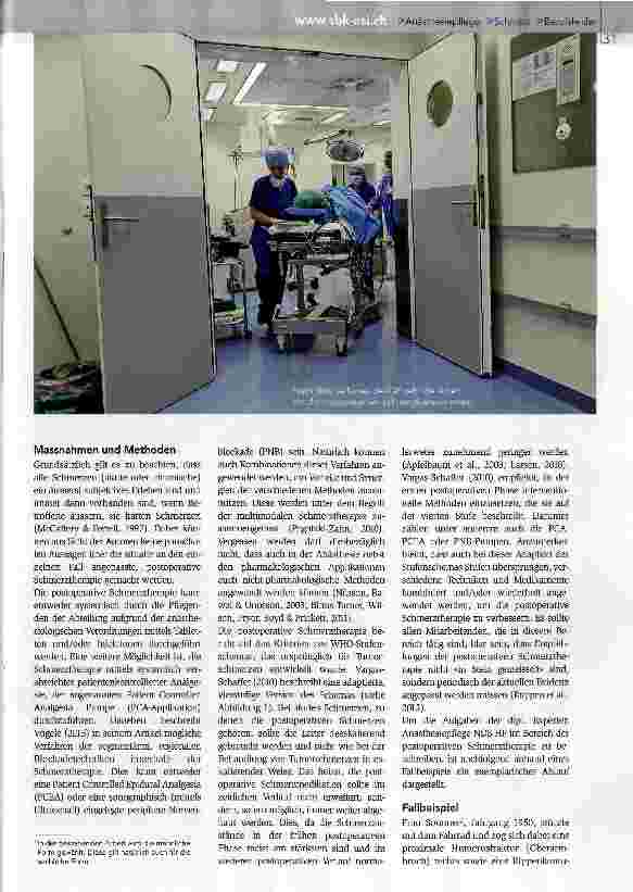 Vorschauseite 2: Die postoperativen Schmerzen im Visier