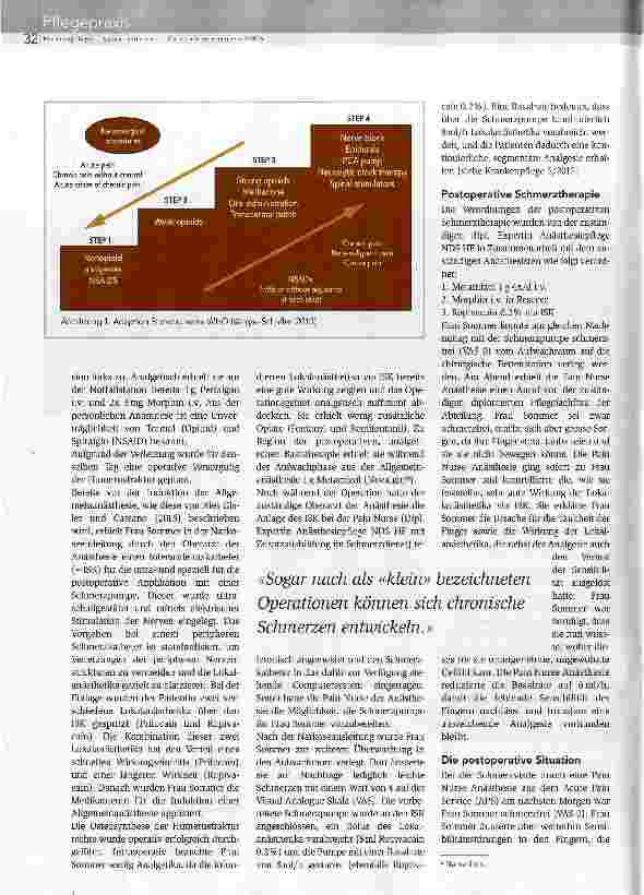 Vorschauseite 3: Die postoperativen Schmerzen im Visier