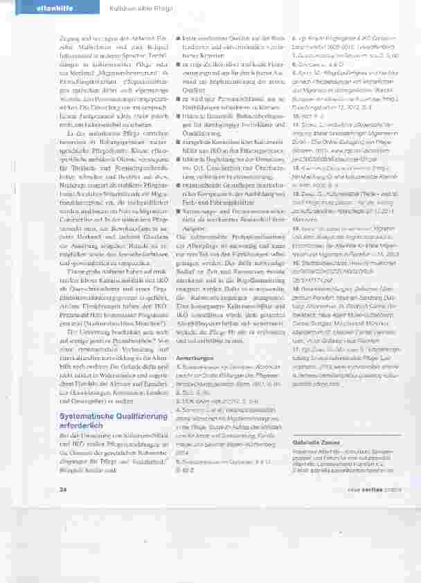 Vorschauseite 4: Kultursensible Pflege ist ein wechselseitiger Lernprozess