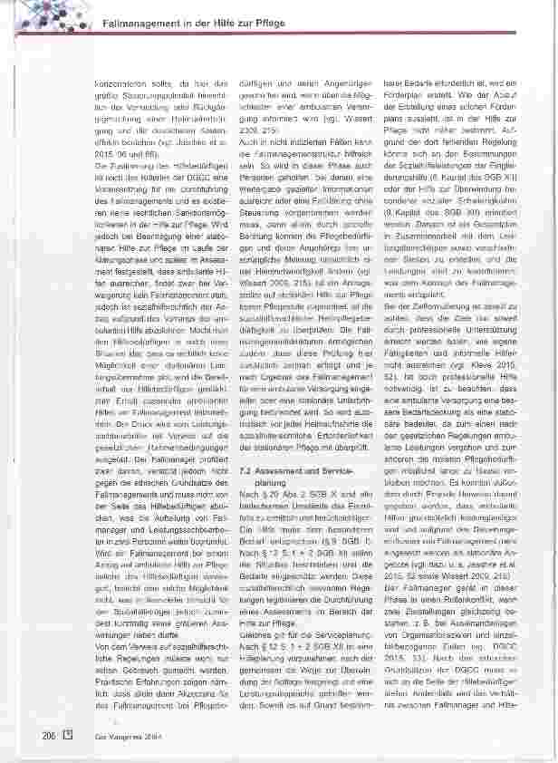 Vorschauseite 4: Fallmanagement in der Hilfe zur Pflege als Steuerungsmöglichkeit örtlicher Sozialhilfeträger
