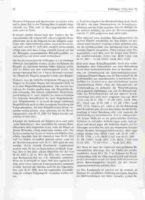 Vorschauseite 5: Arzthaftung bei Behandlungsfehlern