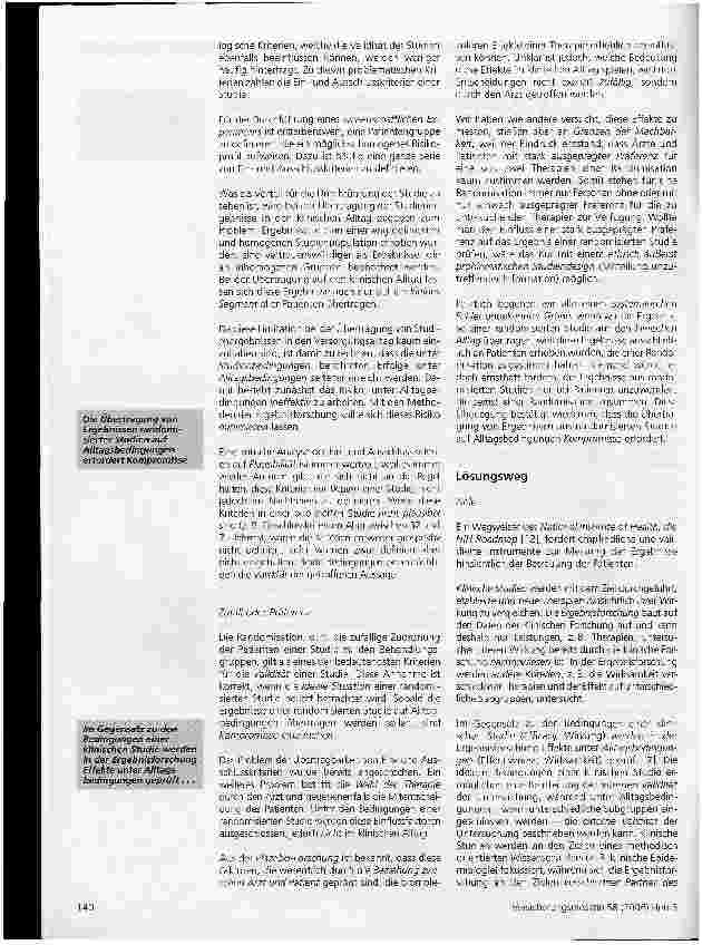 Vorschauseite 3: Die Bedeutung der Ergebnisforschung für die Krankenversicherung