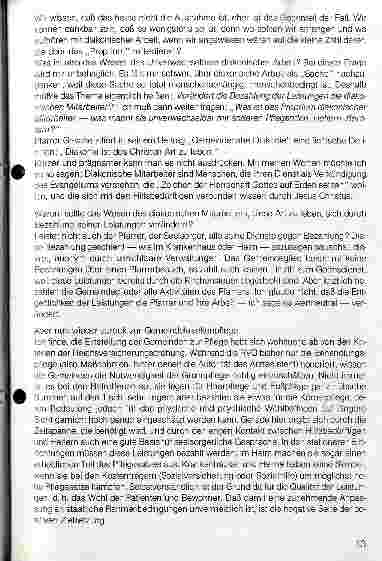 Vorschauseite 4: Verändert die Entgeltlichkeit der Leistung die Diakonische Arbeit?