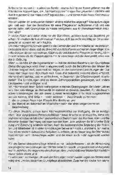 Vorschauseite 5: Verändert die Entgeltlichkeit der Leistung die Diakonische Arbeit?