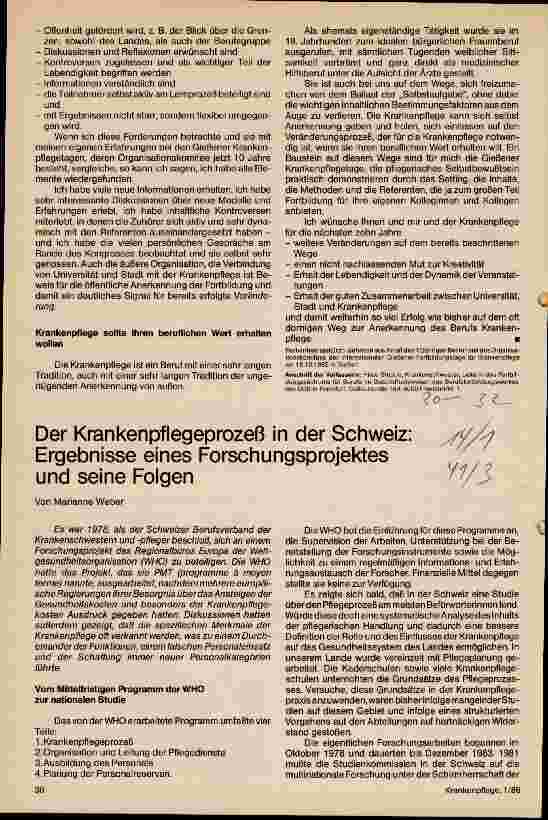 Vorschauseite 3: Sinn und Auftrag der Fortbildung in der Krankenpflege