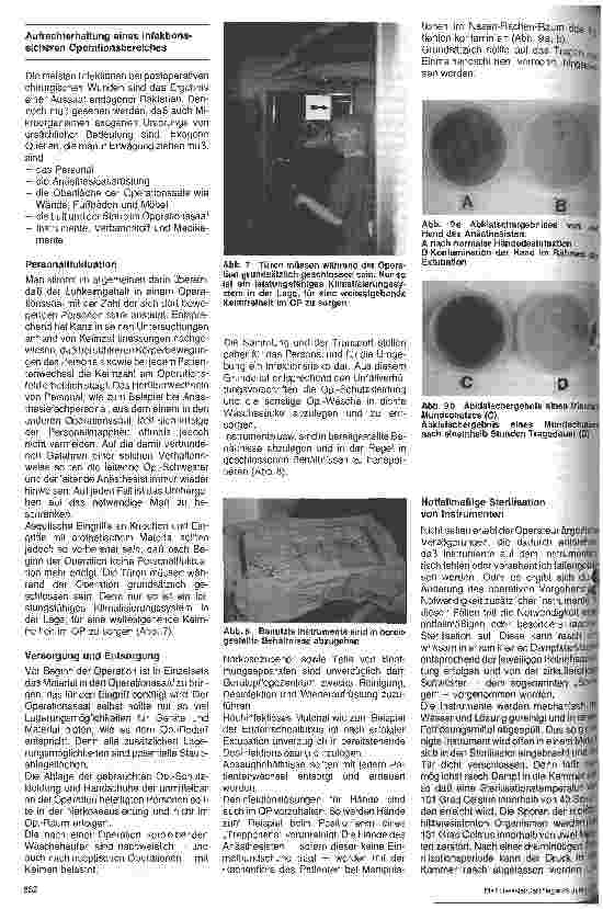 Vorschauseite 4: Hygienemaßnahmen im Operationssaal, praktische Hygiene im Krankenhaus
