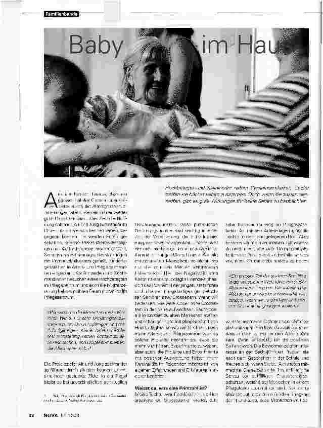 Vorschauseite 1: Baby im Haus