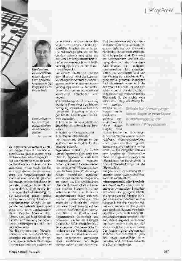 Vorschauseite 2: Nachtschicht & Rufbereitschaft
