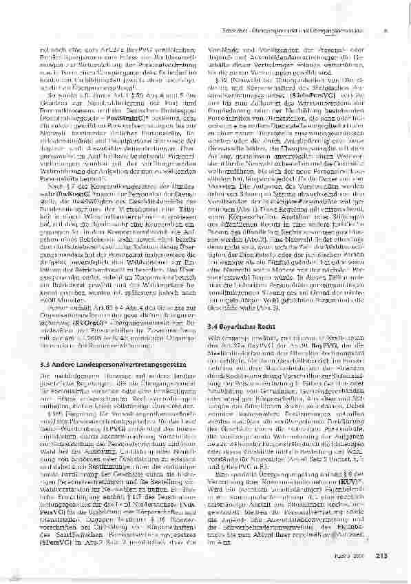 Vorschauseite 3: Übergangsmandat und ÜbergangspersonalratZUM NEUEN ART. 27 A DES BAYERISCHEN PERSONALVERTRETUNGSGESETZES
