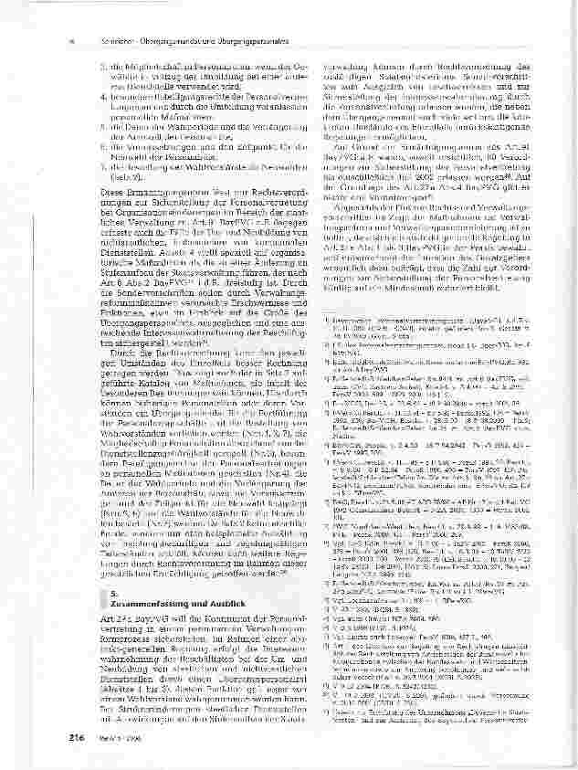 Vorschauseite 6: Übergangsmandat und ÜbergangspersonalratZUM NEUEN ART. 27 A DES BAYERISCHEN PERSONALVERTRETUNGSGESETZES