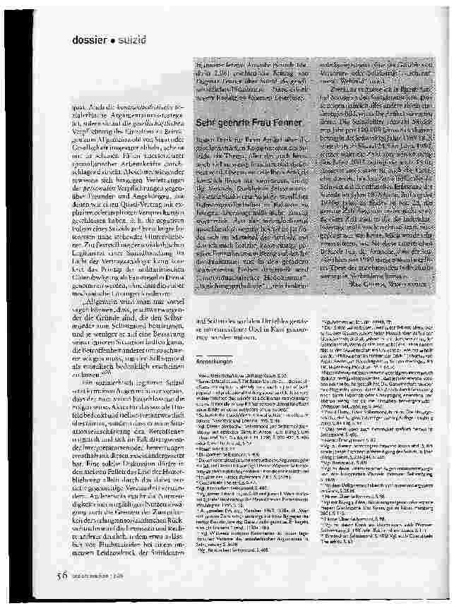 Vorschauseite 4: Was spricht gegen einen Suizid?