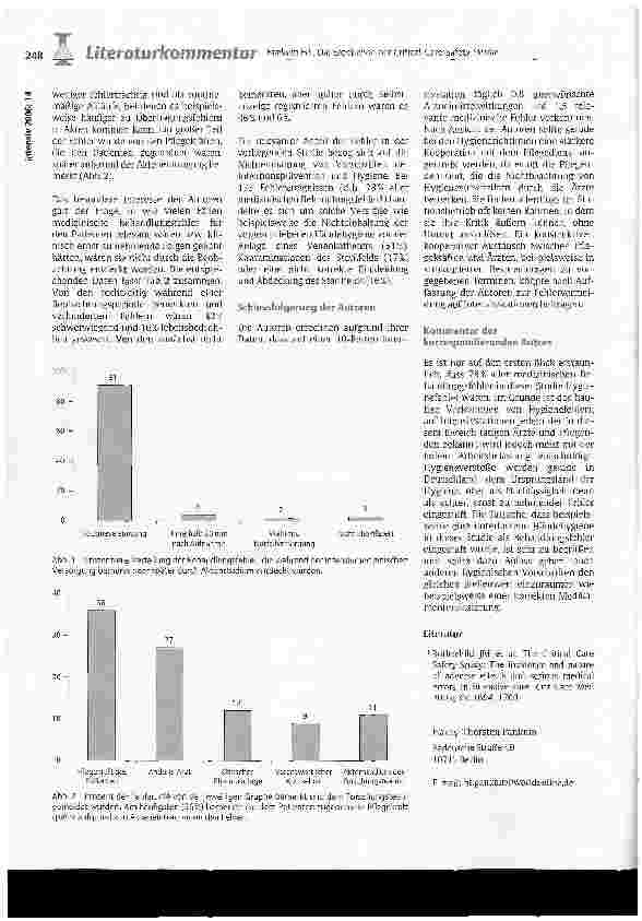 Vorschauseite 2: Häufigkeit und Schwere medizinischer Fehler in der Intensivmedizin: Die Ergebnisse der Critical-Care-Safety-Studie