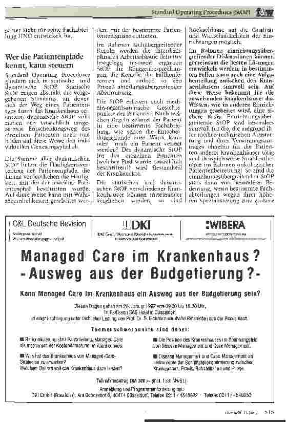 Vorschauseite 4: Standard Operating Procedures (StOP) Ein Instrument, das medizinische Handlungsmuster ändert