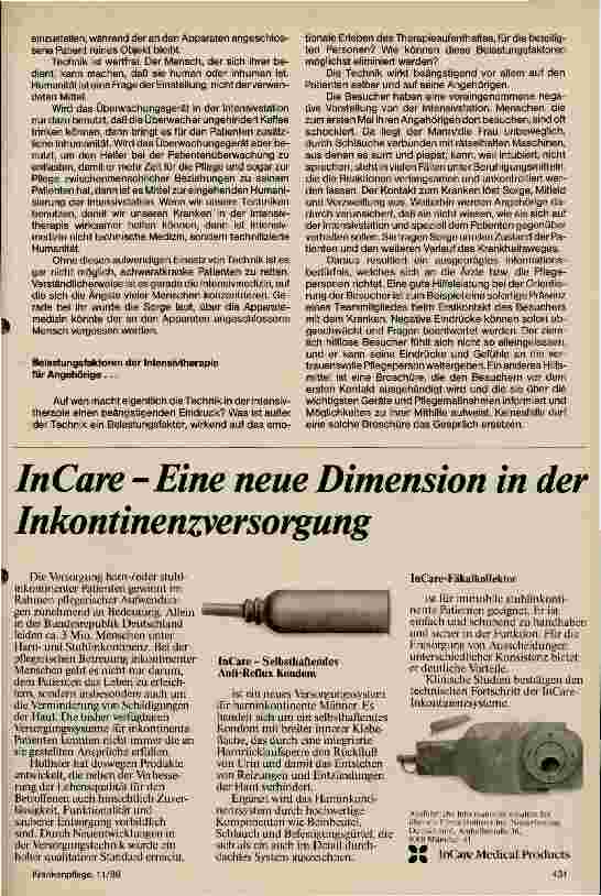 Vorschauseite 2: Krankenpflege in der Intensivabteilung