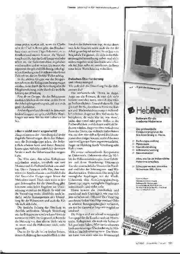 Vorschauseite 2: Alles bleibt wie es ist - oder?