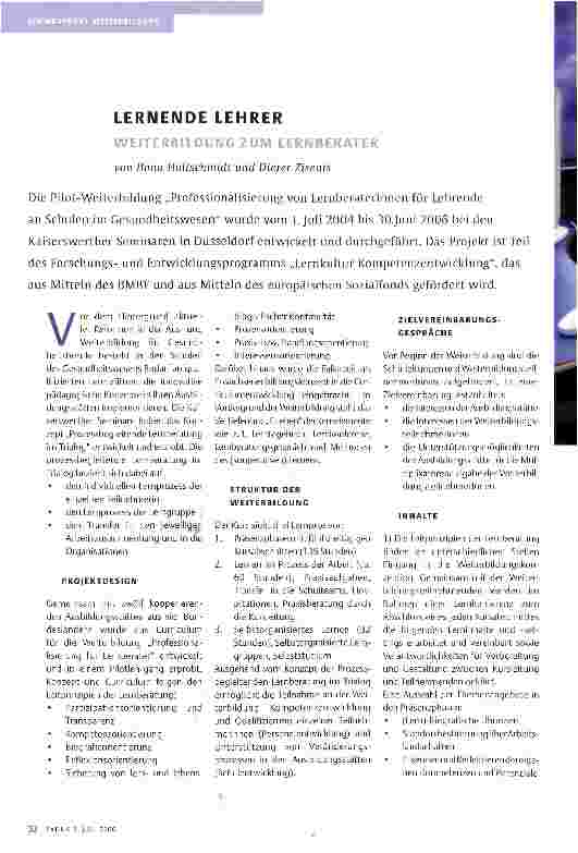 Vorschauseite 1: LERNENDE LEHRER