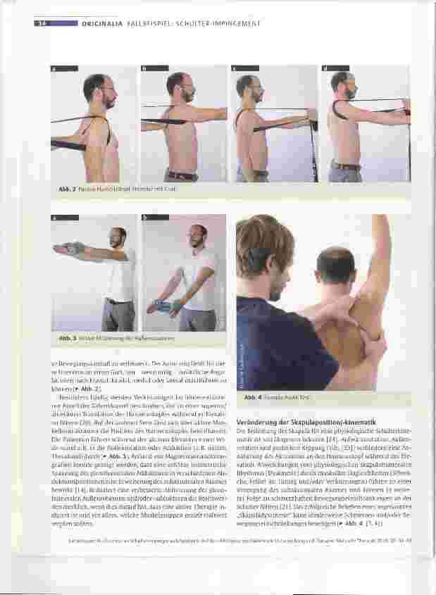 Vorschauseite 4: Chronisches Schulter-Impingement-Syndrom:Auf dem Mechanismus basierende Untersuchung und Therapie