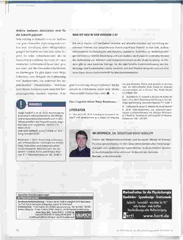 Vorschauseite 3: Forschung zu komplexen Interventionen: neue Leitfadenversion 2. 0