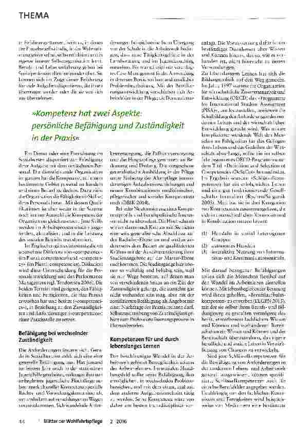 Vorschauseite 2: Zwischen Befähigung und Zuständigkeit