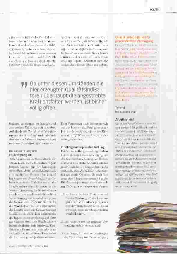 Vorschauseite 4: Die To-do-Liste des G-BA