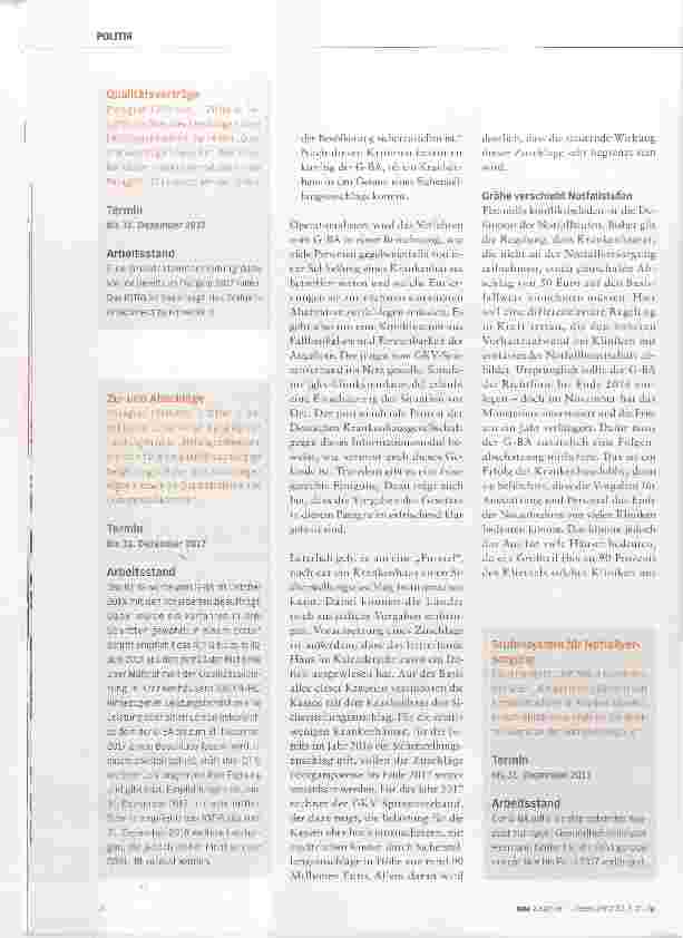 Vorschauseite 5: Die To-do-Liste des G-BA