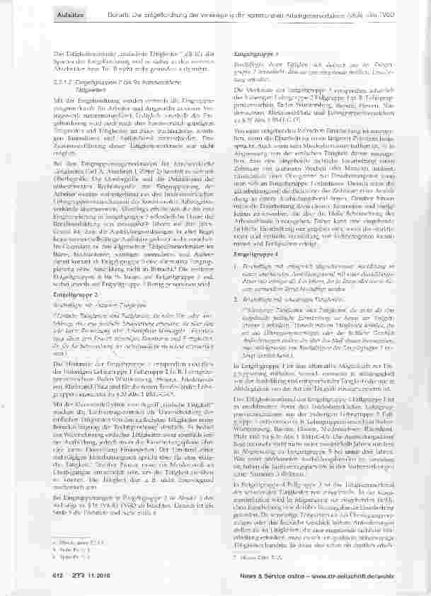 Vorschauseite 2: Die Entgeltordnung der Vereinigung der kommunalen Arbeitgeber-verbände (VKA) zum TVÖD Teil 2